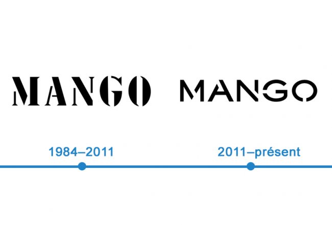 histoire logo Mango