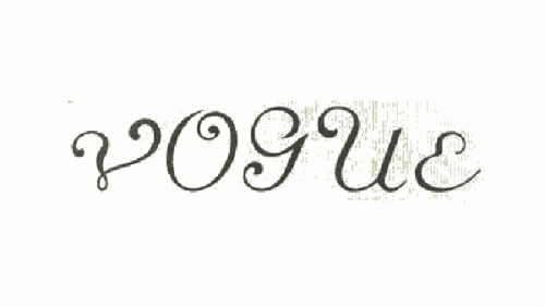 Vogue Logo 1909-1914