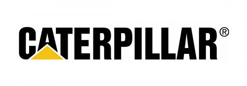 Font of the caterpillar logo