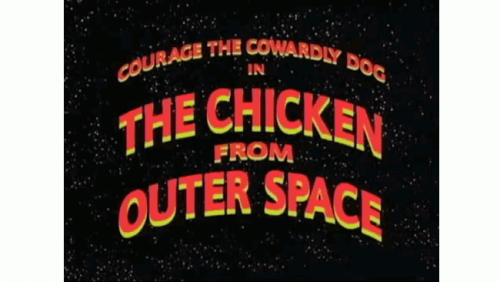 Courage The Cowardly Dog Logo 1996