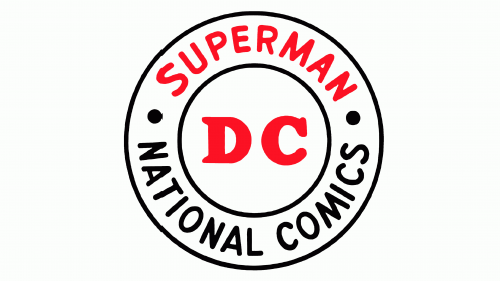 DC Comics logo 1949