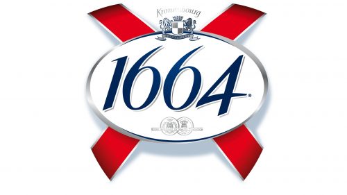 Kronenbourg 1664 logo 1964