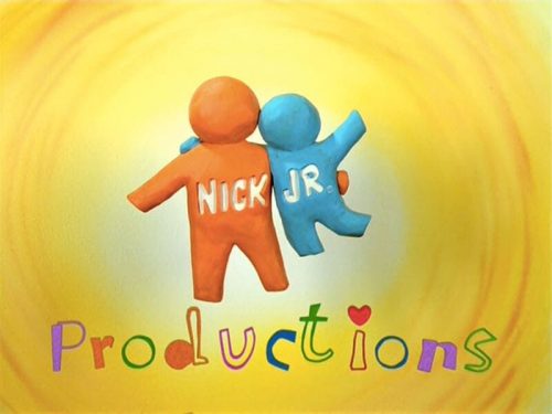 Nick Jr Productions logo 1999