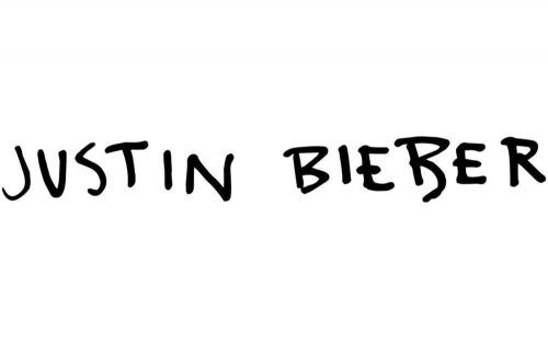 Justin Bieber logo 2015