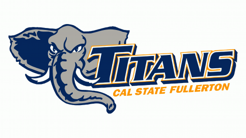 Cal State Fullerton Titans Logo 2000