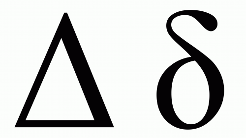 delta symbole grec
