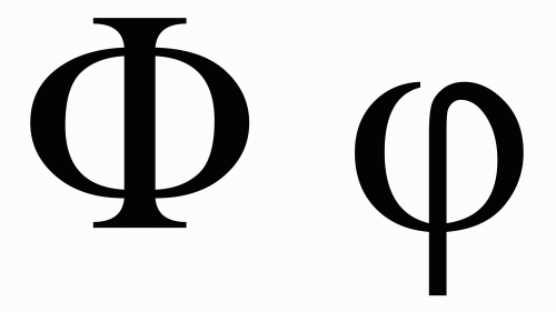 phi greek symbol