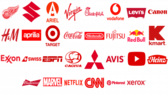 Les logos les plus celebres en rouge tumb