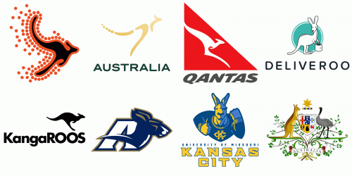 Logos les plus celebres avec un kangourou