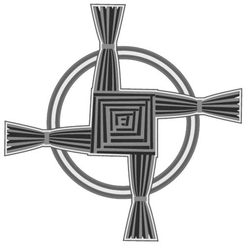 Celtic Brigids Cross symbol