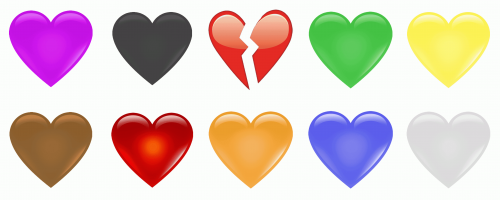 Classic Heart Emojis