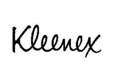 Kleenex logo 1960